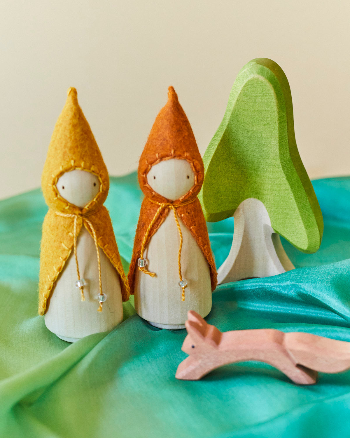 Yellow Wooden Gnome-15