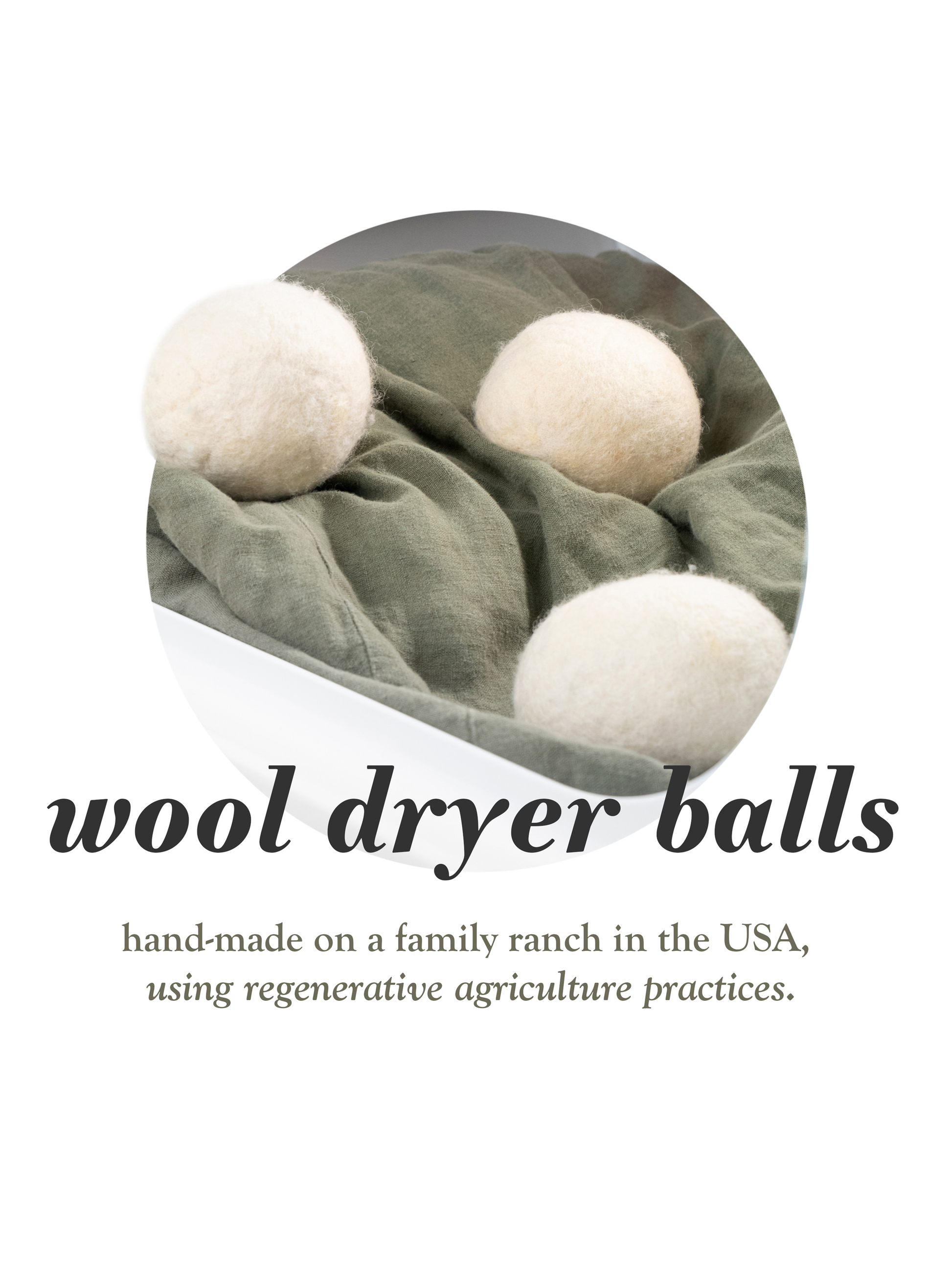 Jumbo Wool Dryer Balls Pack of Three-6