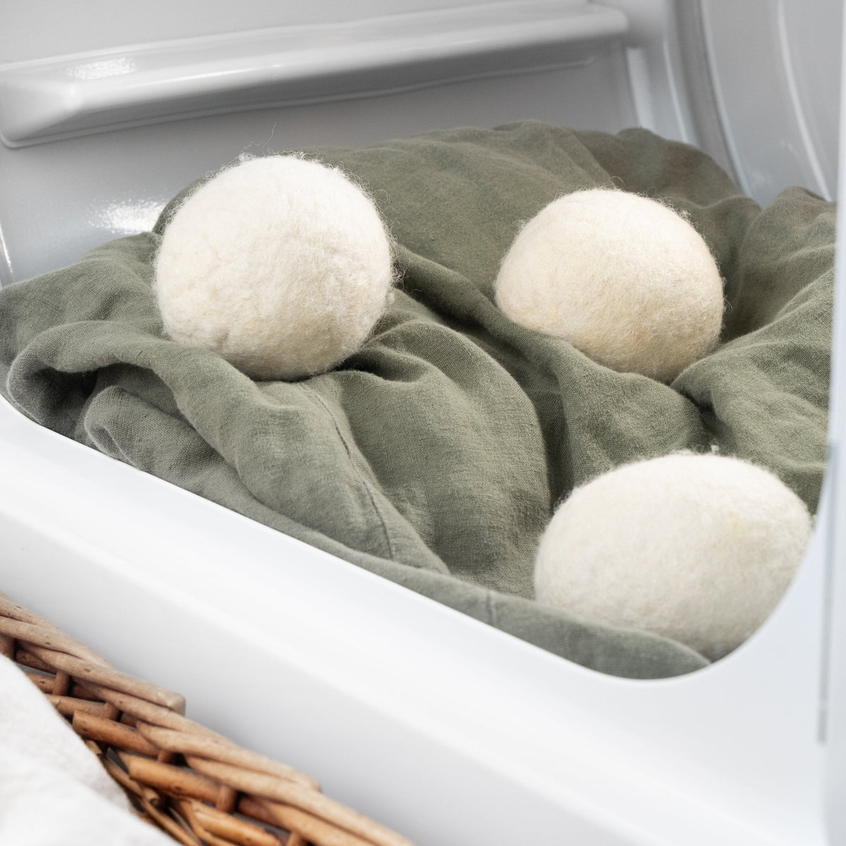 Jumbo Wool Dryer Balls Pack of Three - Aware House - Rustic Strength -