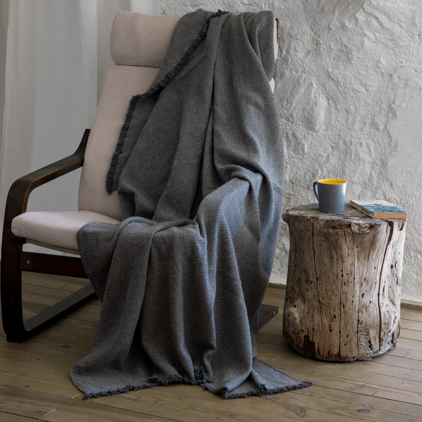 Turkish Wool Blended Throw