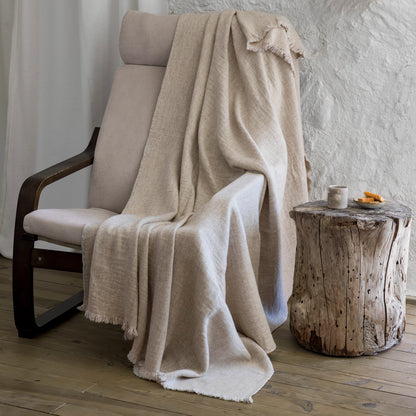 Turkish Wool Blended Throw