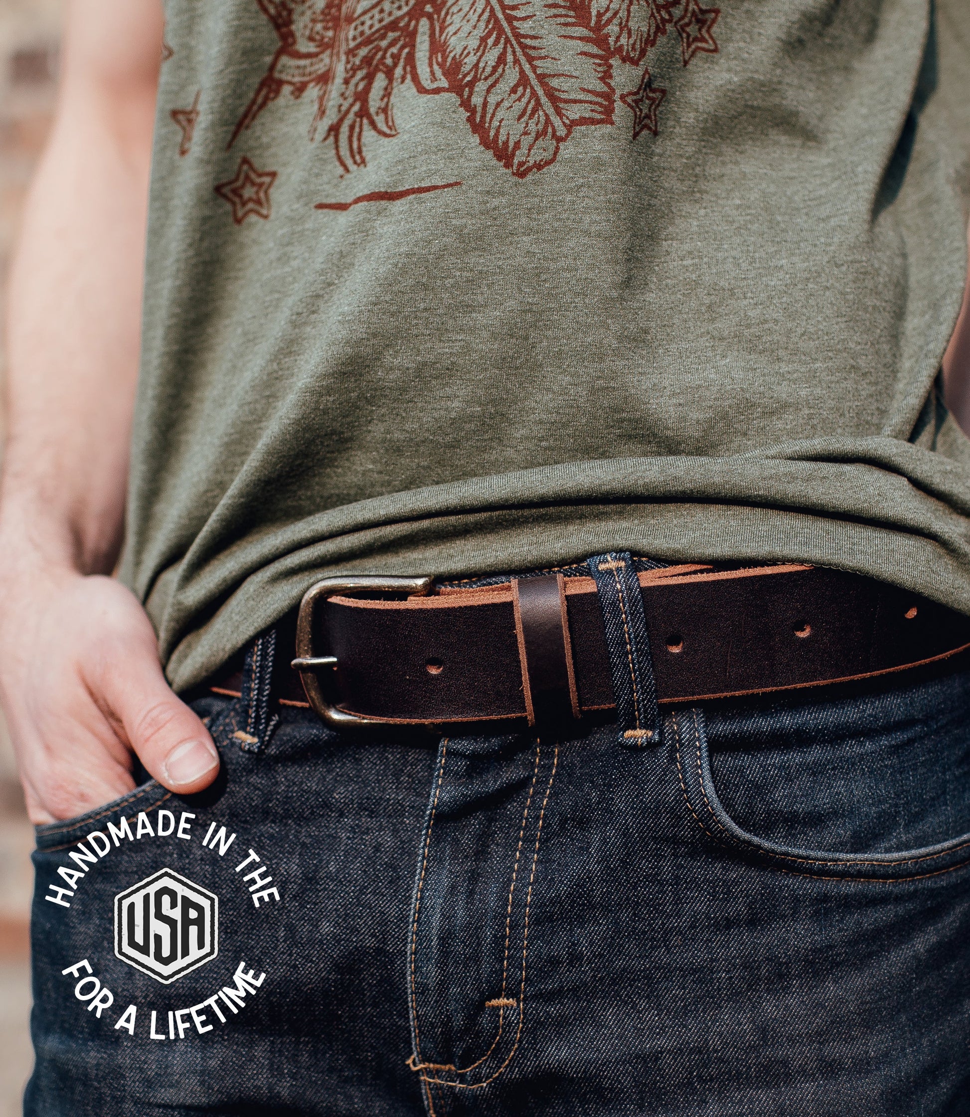 Leather Workman Belt-1
