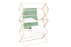 Flat Top Drying Rack | Solid Maple Folding Laundry Rack (Multiple Sizes) - Aware House