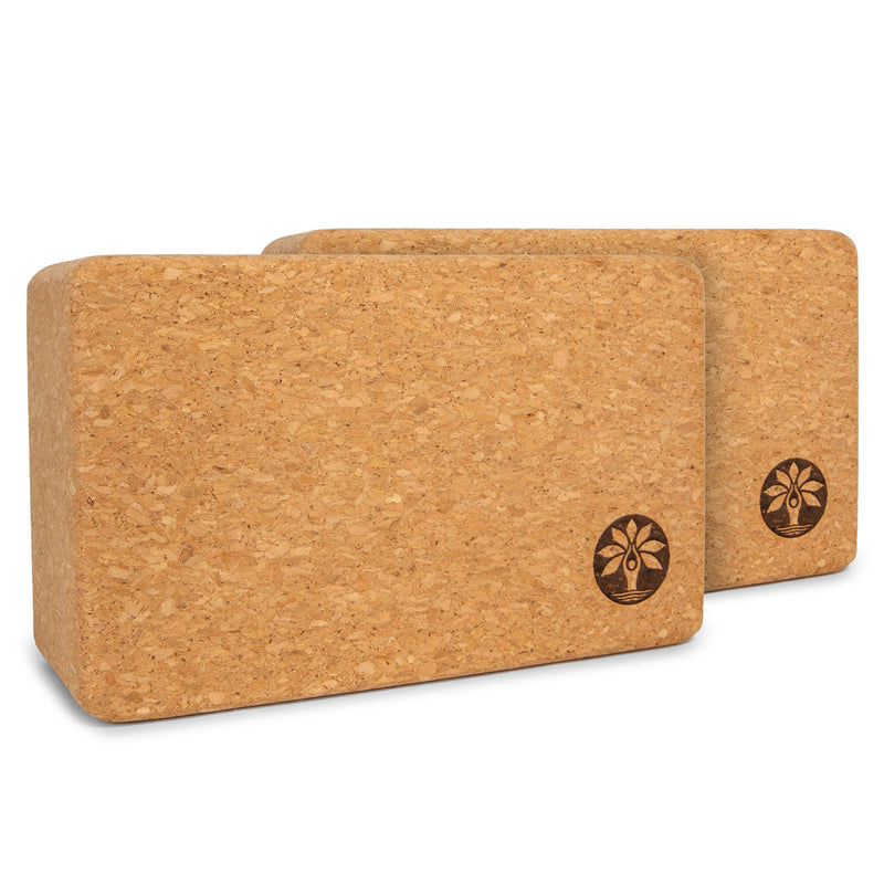 Cork Yoga Block Set-zoom-