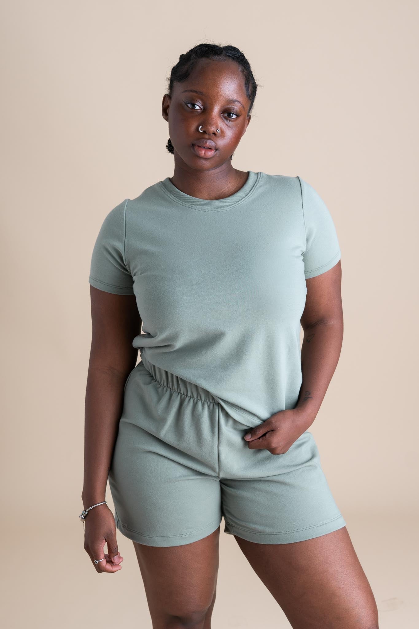 Liza Tee | Pistachio-1