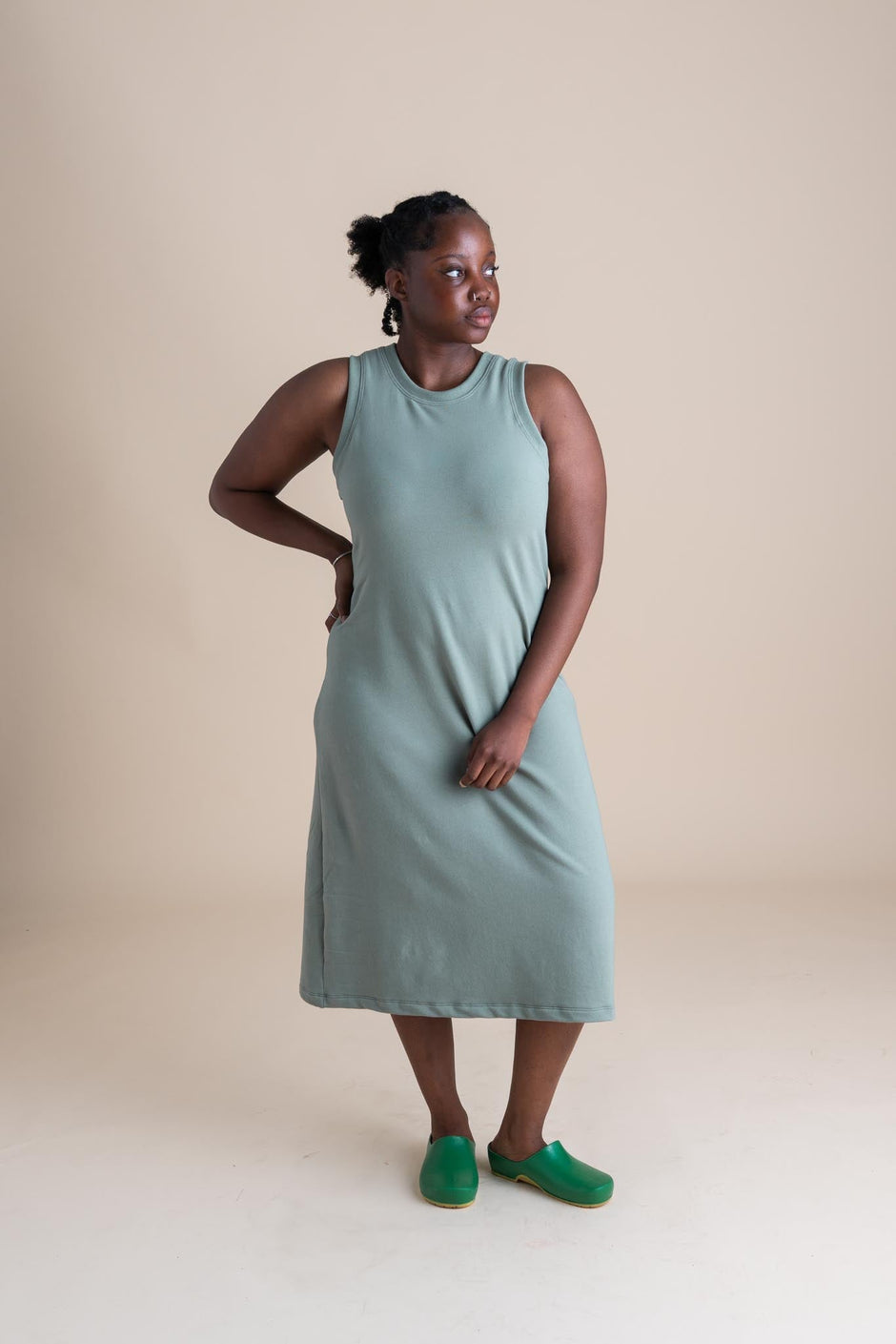 Serena Dress | Pistachio