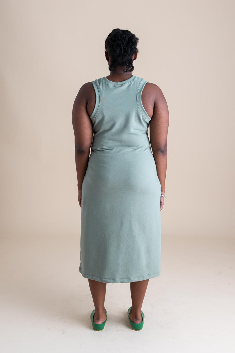 Serena Dress | Pistachio-zoom-