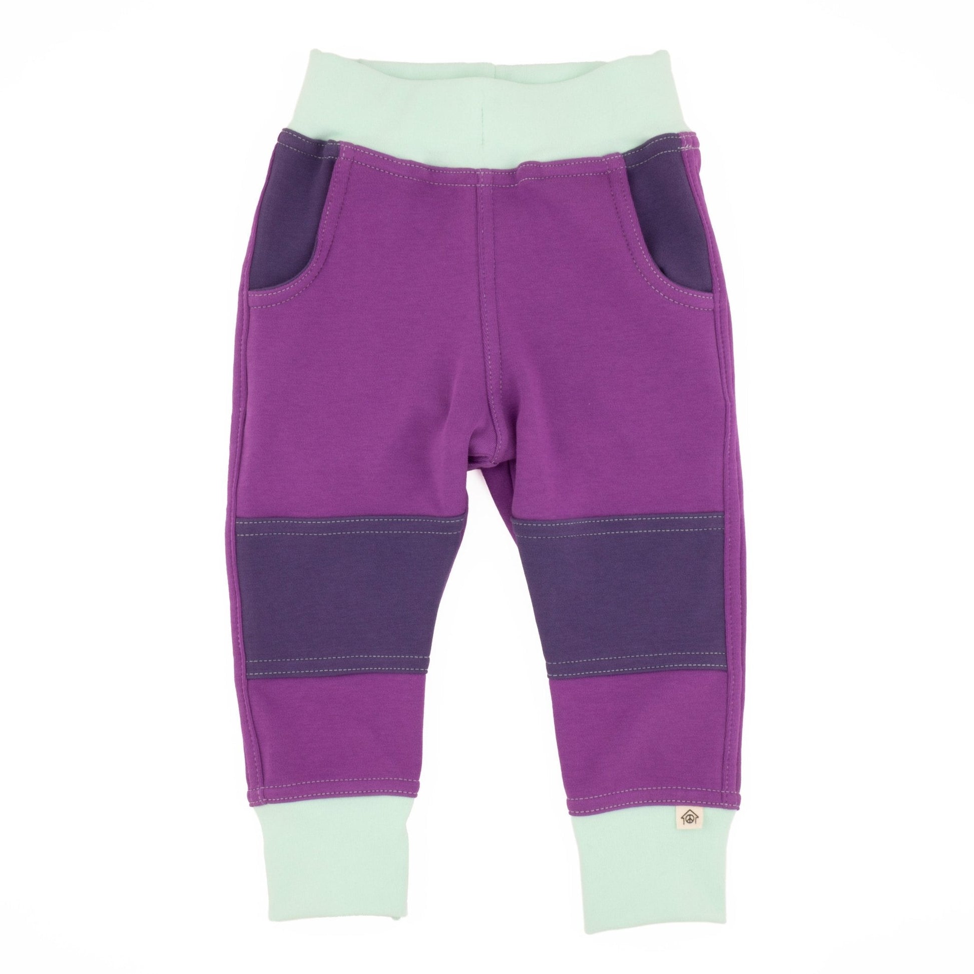 Toddler Colorblock Joggers | Soft Organic Cotton Joggers for Toddlers - Aware House