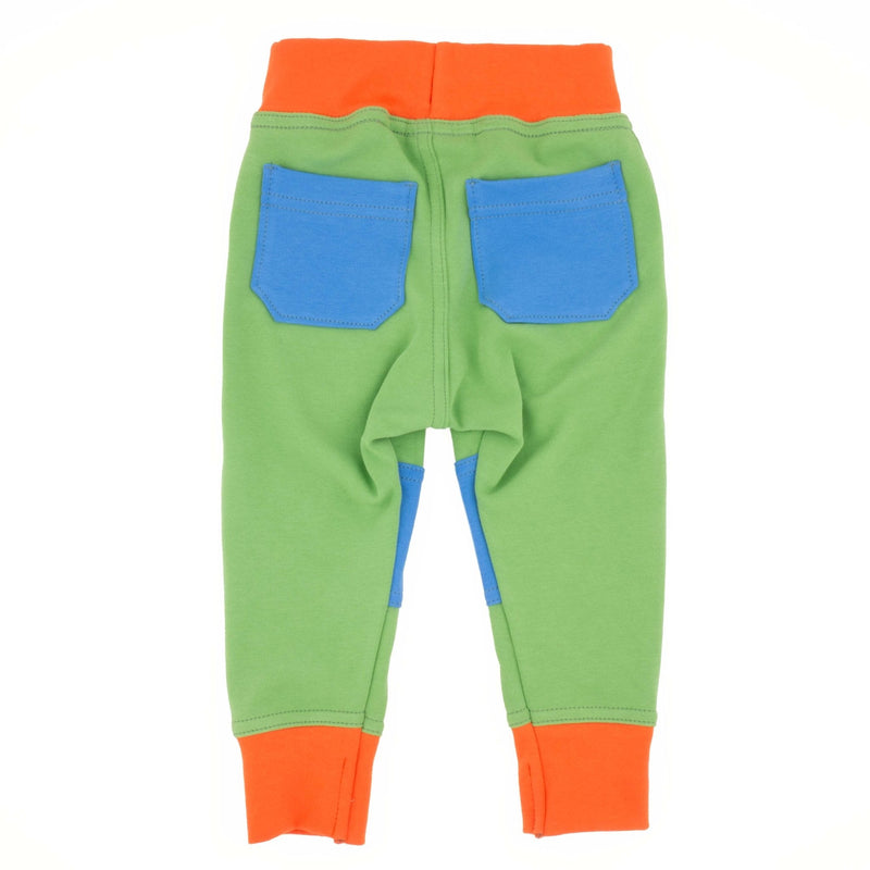 Toddler Colorblock Joggers | Soft Organic Cotton Joggers for Toddlers-zoom-