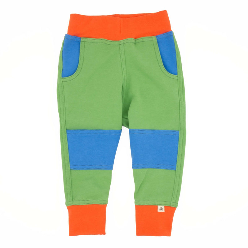 Toddler Colorblock Joggers | Soft Organic Cotton Joggers for Toddlers-zoom-