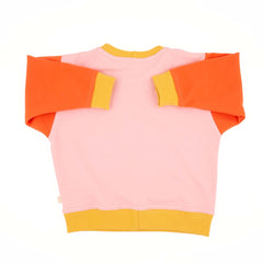 Toddler Colorblock Sweatshirt | Soft Organic Cotton Sweatshirt with Bold Colorblocking - Aware House