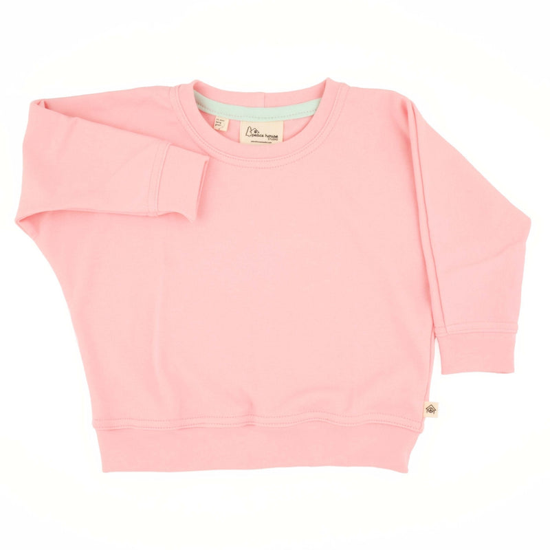 Toddler Simple Sweatshirt | Soft Organic Cotton Everyday Sweatshirt-zoom-