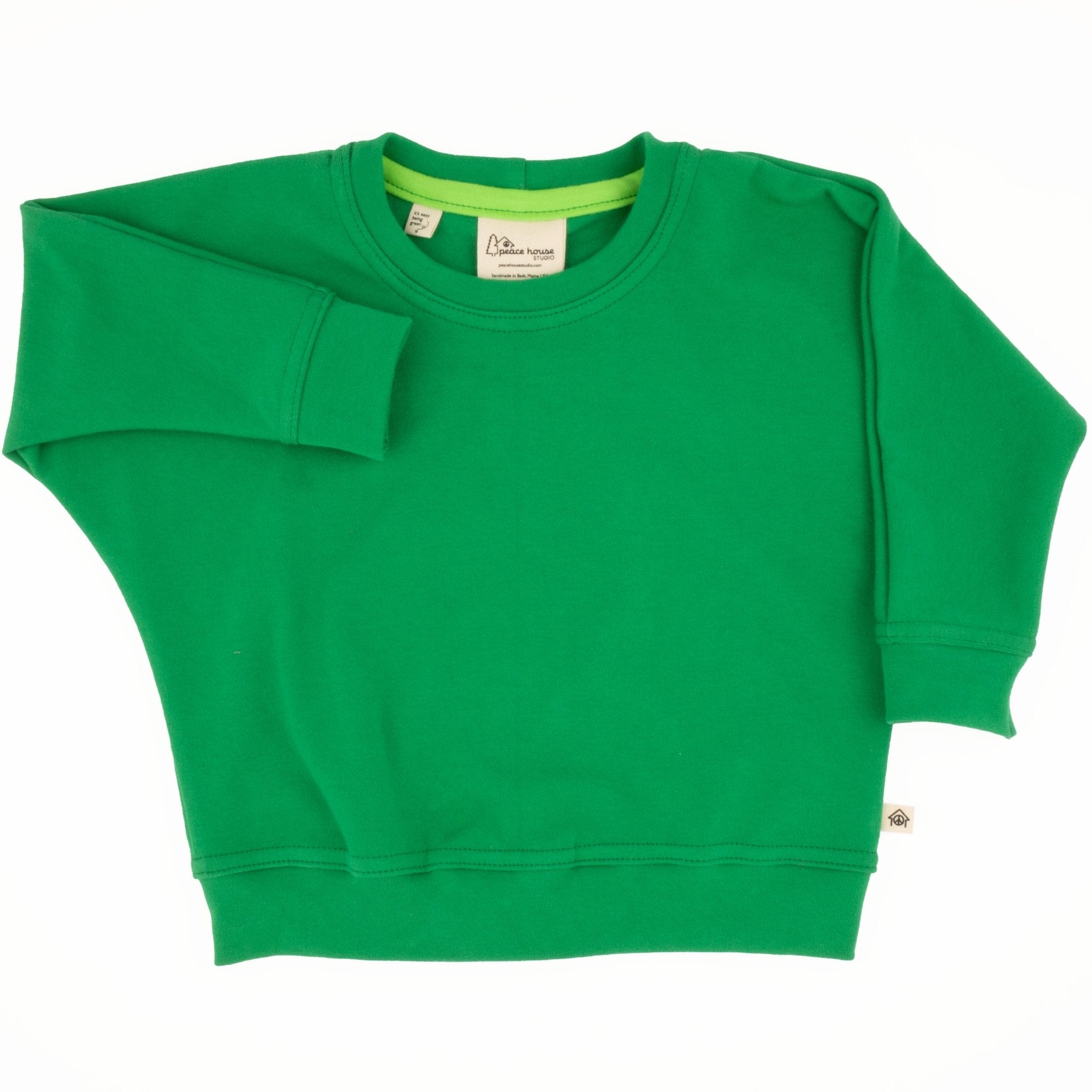 Big Kid Simple Sweatshirt | Organic Cotton Everyday Sweatshirt - Aware House