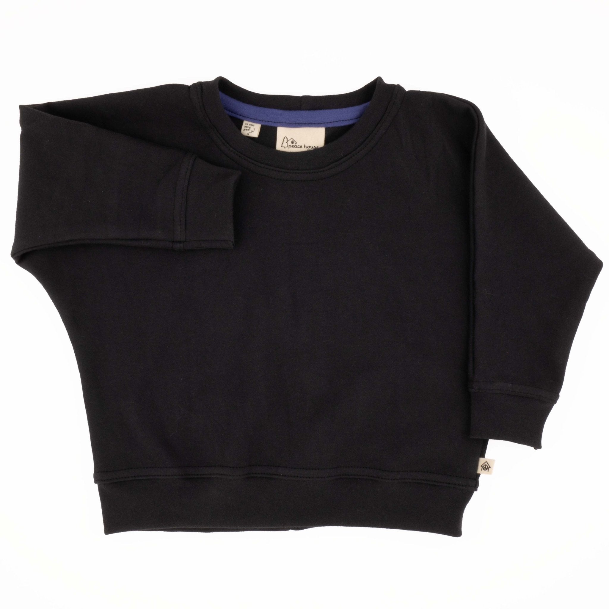Big Kid Simple Sweatshirt | Organic Cotton Everyday Sweatshirt - Aware House