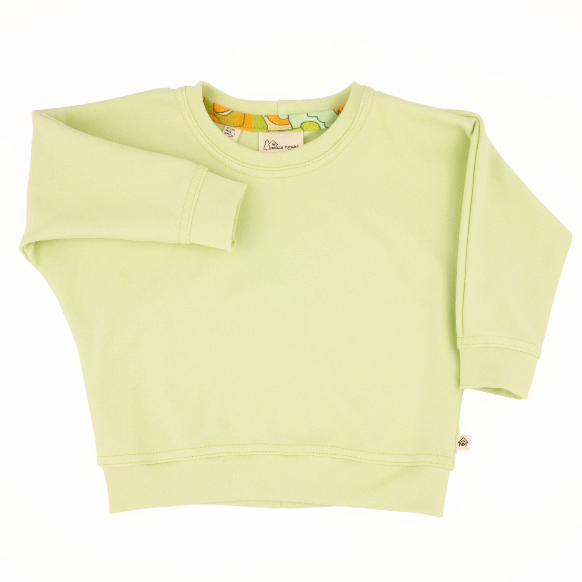 Toddler Simple Sweatshirt | Soft Organic Cotton Everyday Sweatshirt - Aware House