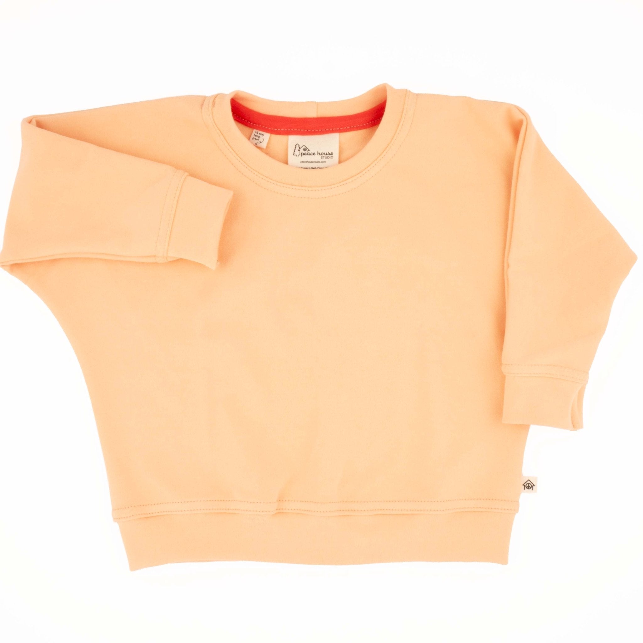 Baby Simple Sweatshirt | Organic Cotton Everyday Sweatshirt - Aware House