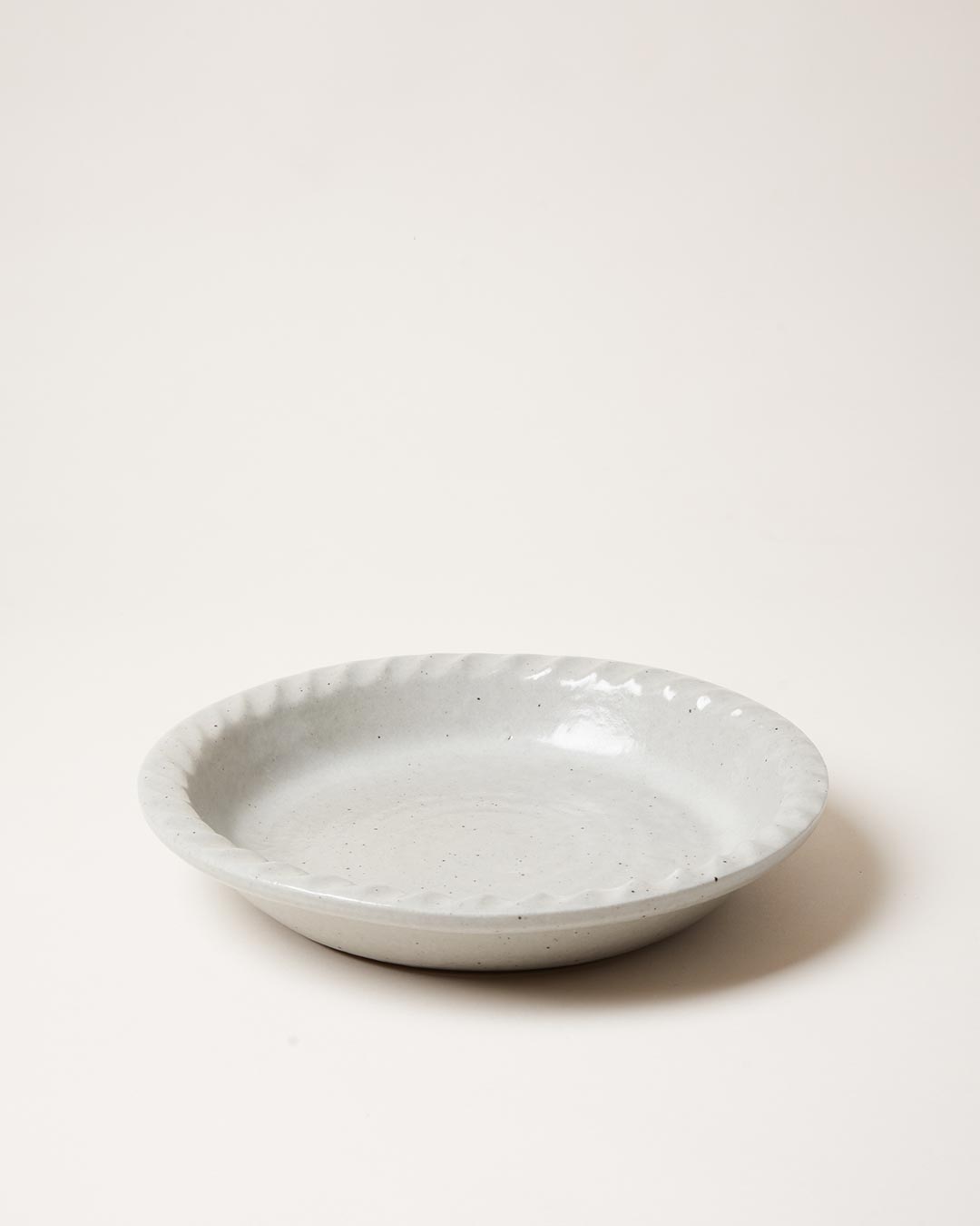 Agrarian Stoneware Pie Dish