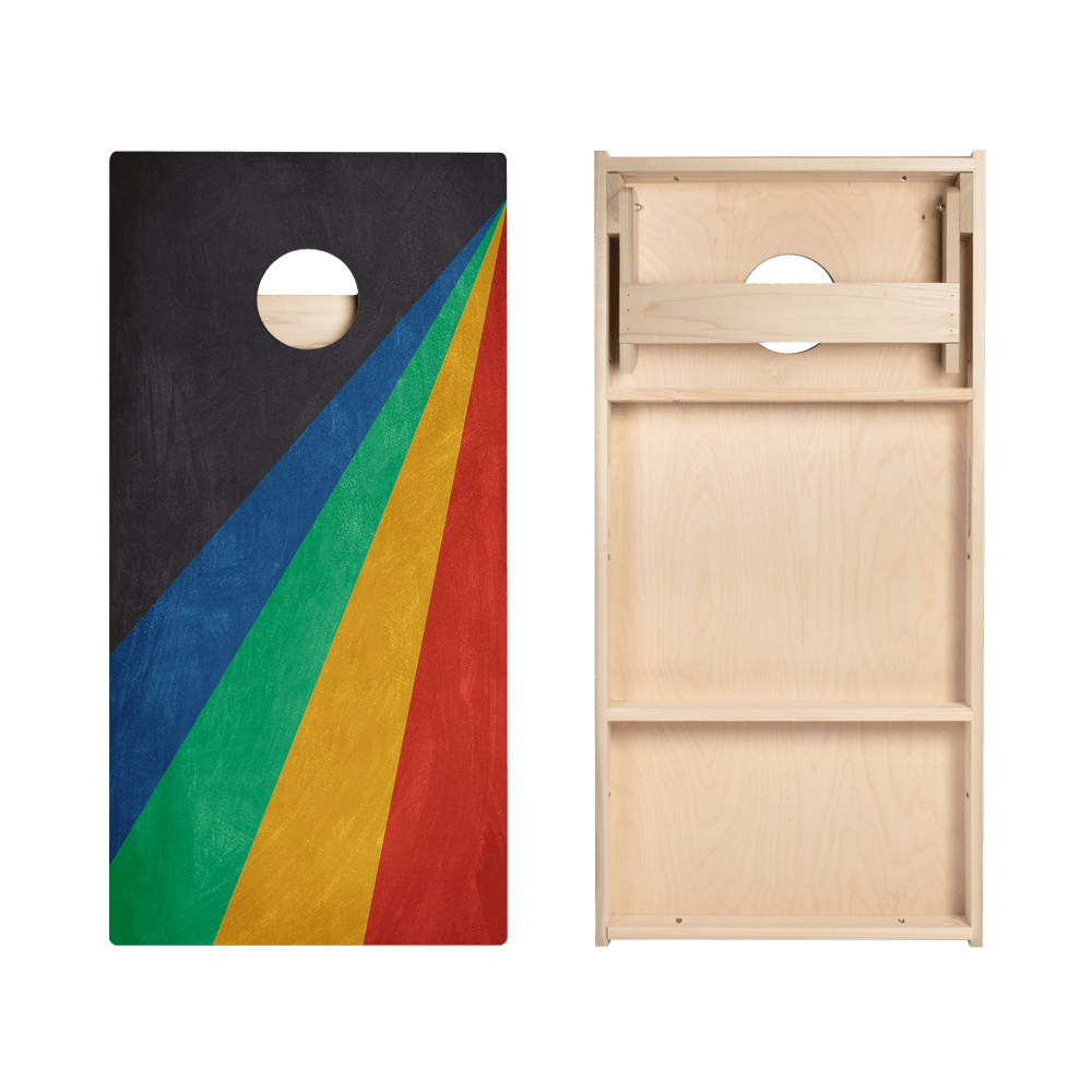 Angled Stripes Star Cornhole Boards-zoom-4