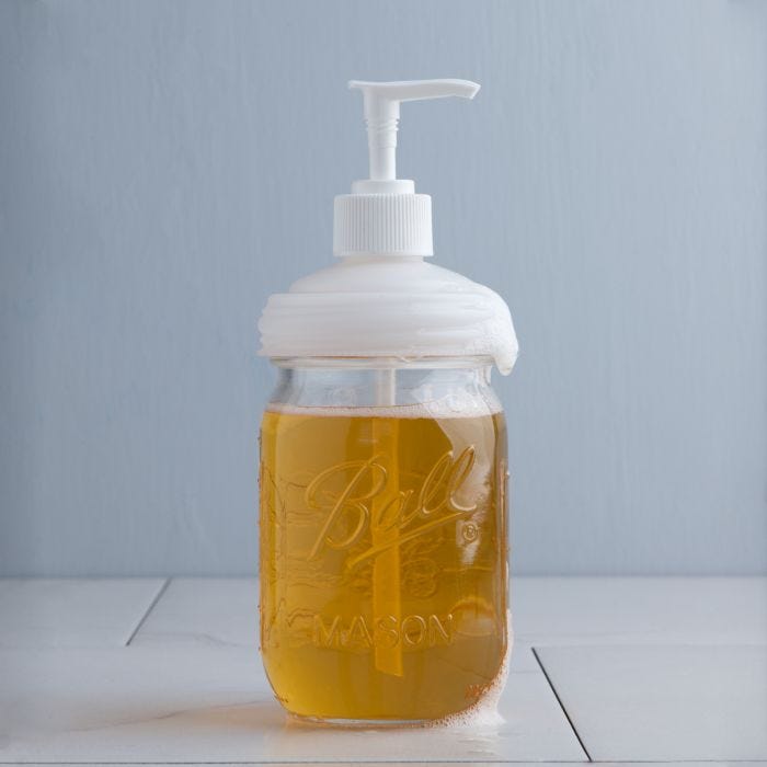 reCAP® Mason Jar Soap Dispenser Lid & Pump Cap | Regular Mouth-zoom-