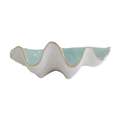 Clam Shell Bowl with 22K Gold Accent - Aware House