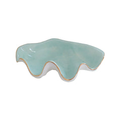 Clam Shell Bowl with 22K Gold Accent - Aware House