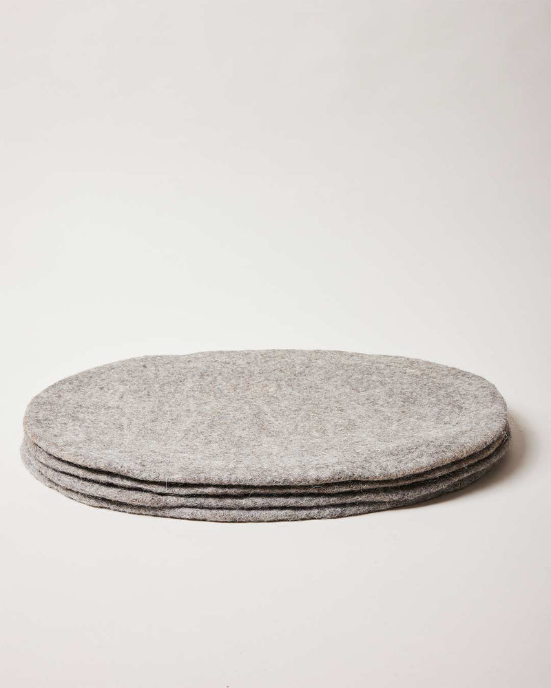 Artisan Felt Placemats Set of Four-zoom-
