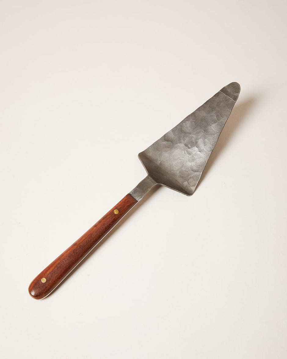 Artisan Forged Cake & Pie Server - Aware House - Farmhouse Pottery - 