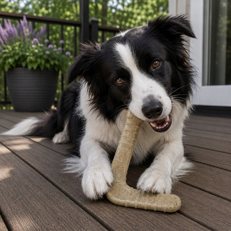 Hockey Stick Nylon Dog Chew Toy-zoom-