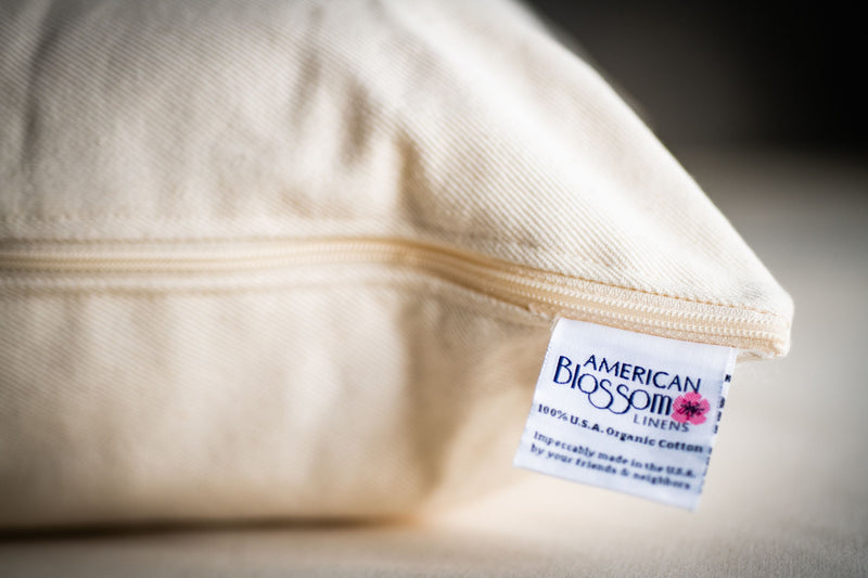 Natural Cotton Pillow With Wool Filling-zoom-