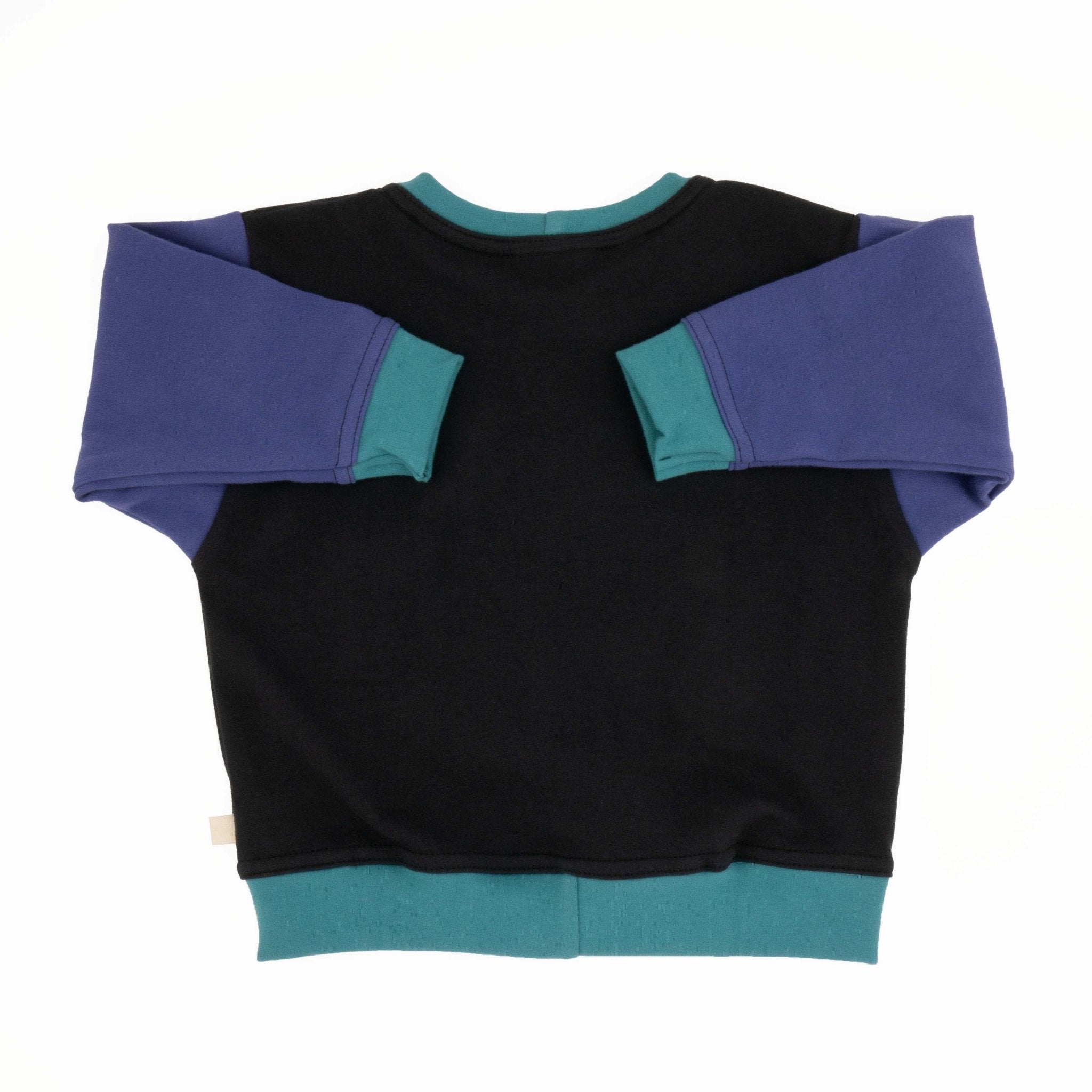 Baby Colorblock Sweatshirt | Organic Cotton Colorblock Sweatshirt - Aware House
