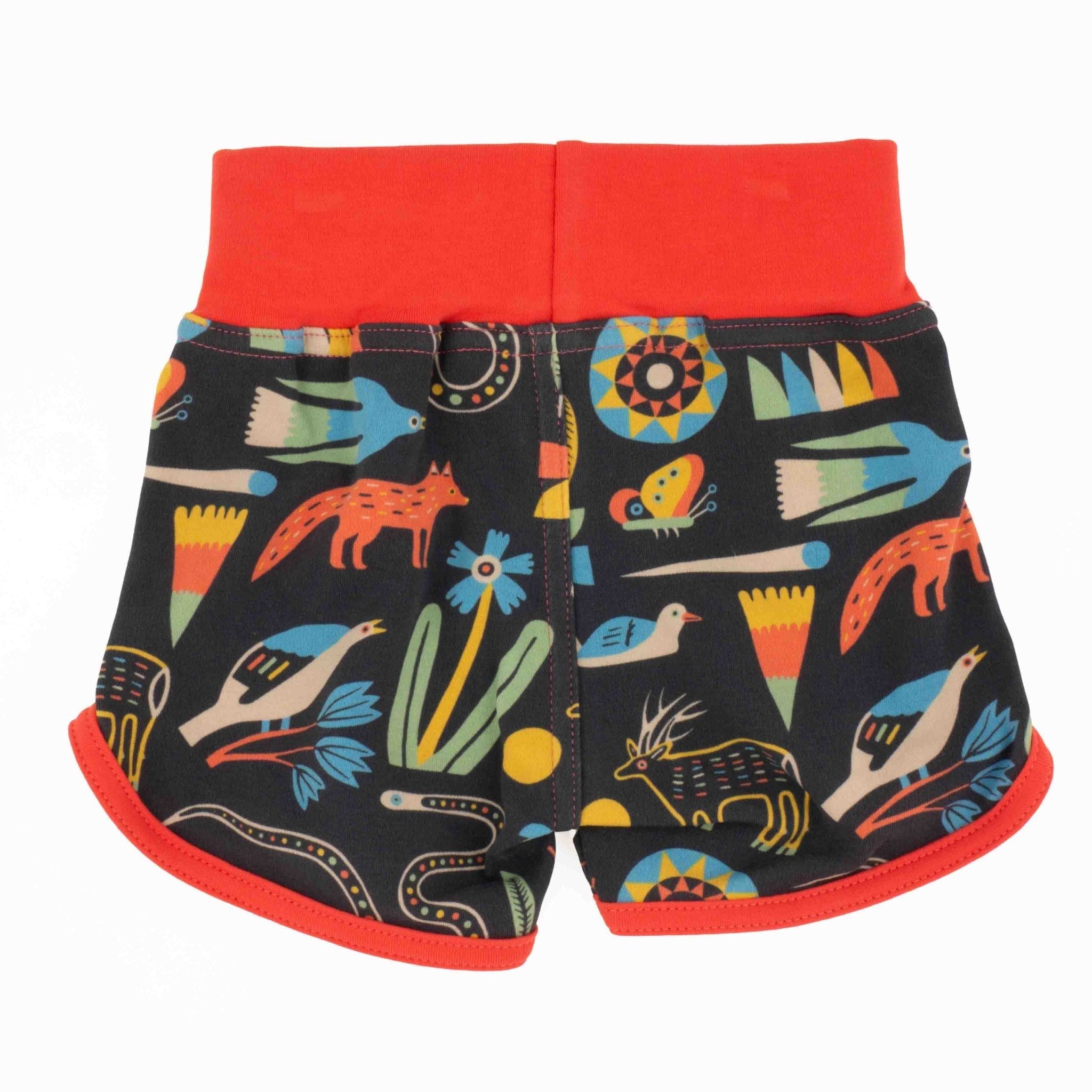Toddler Print Shorts | Soft Organic Cotton Shorts with Artist Prints - Aware House