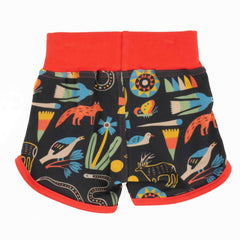 Toddler Print Shorts | Soft Organic Cotton Shorts with Artist Prints - Aware House