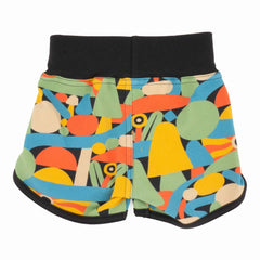 Toddler Print Shorts | Soft Organic Cotton Shorts with Artist Prints - Aware House