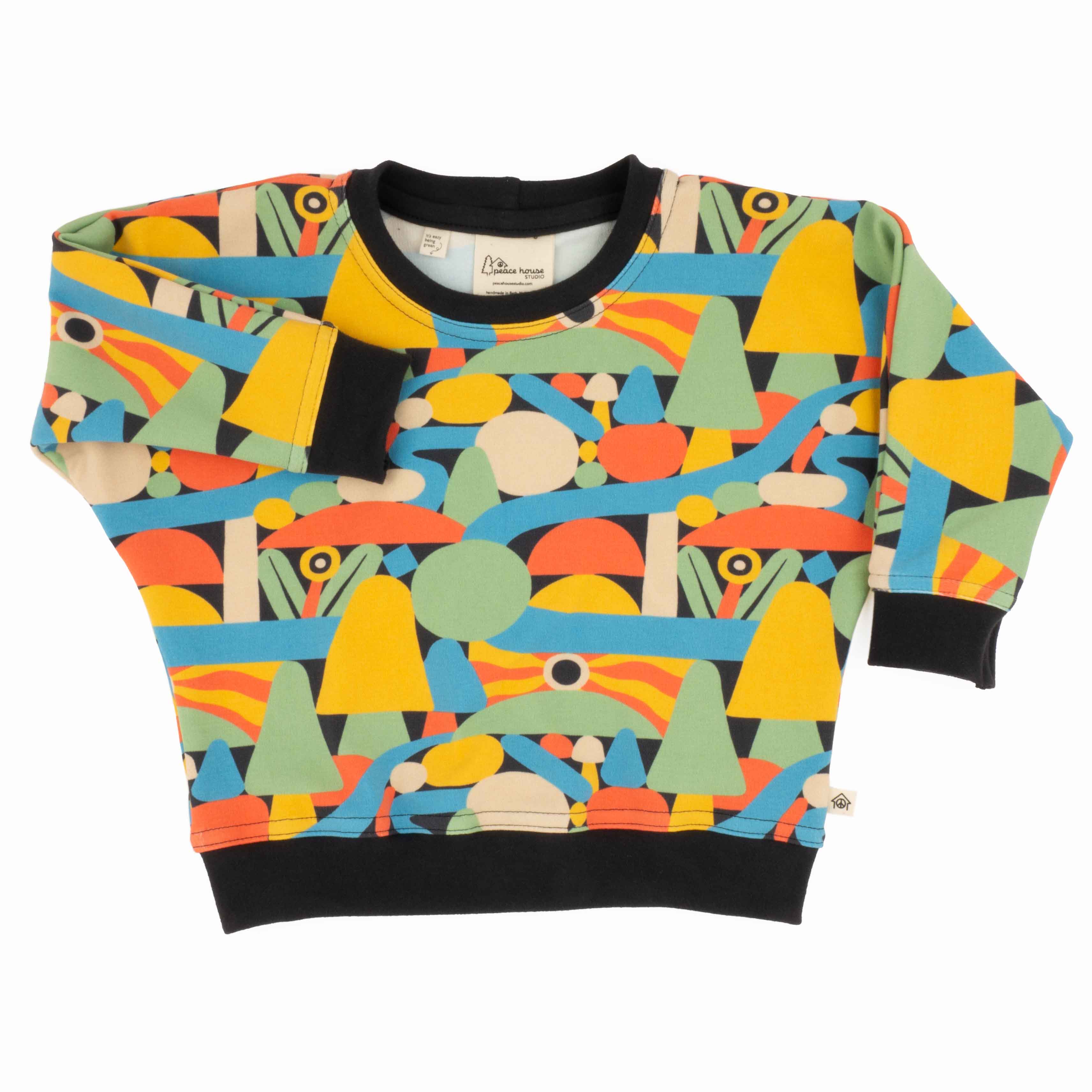 Baby Print Sweatshirt | Organic Cotton Nature - Inspired Sweatshirt - Aware House