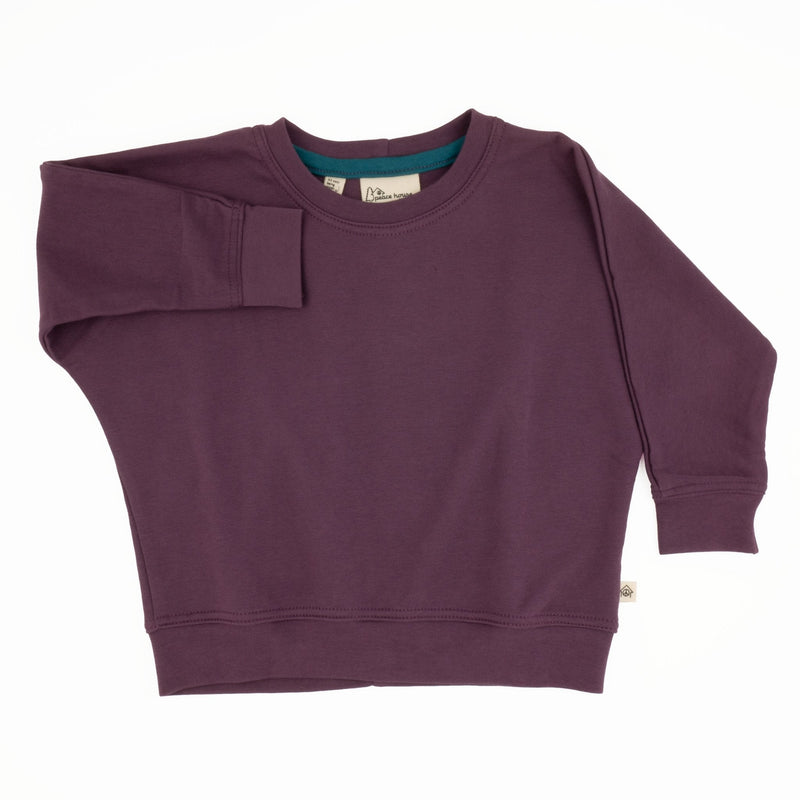 Baby Simple Sweatshirt | Organic Cotton Everyday Sweatshirt-zoom-