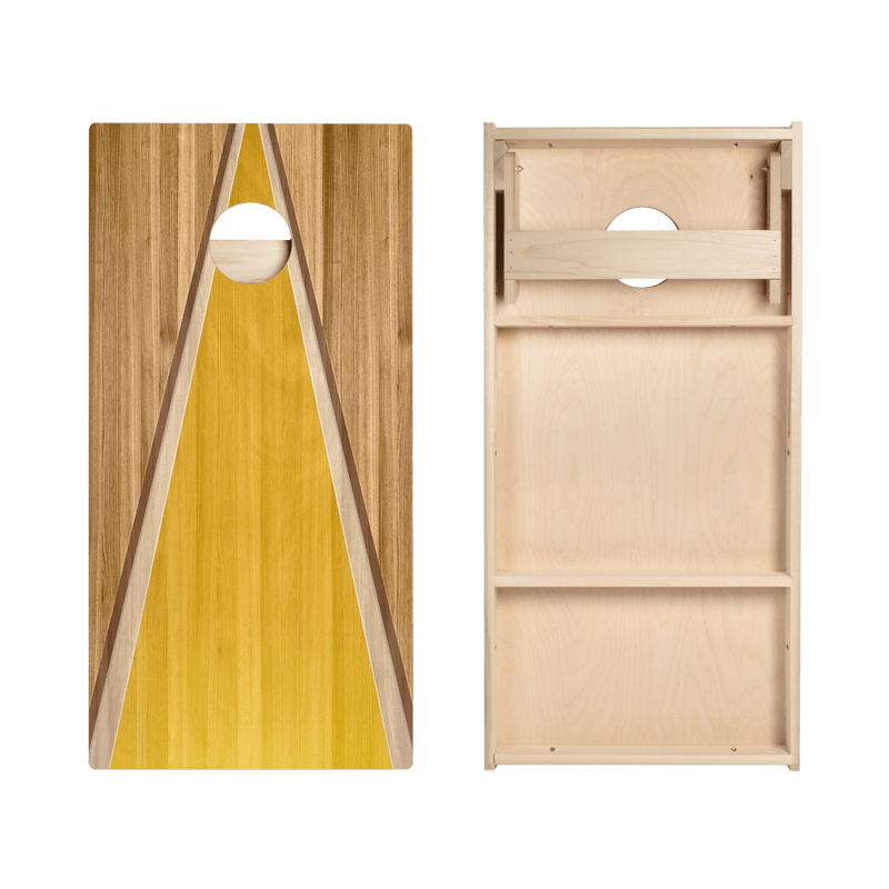 Bamboo Classic Triangle Star Cornhole Boards-zoom-
