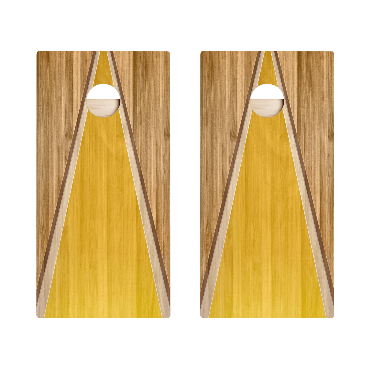 Bamboo Classic Triangle Star Cornhole Boards-zoom-5