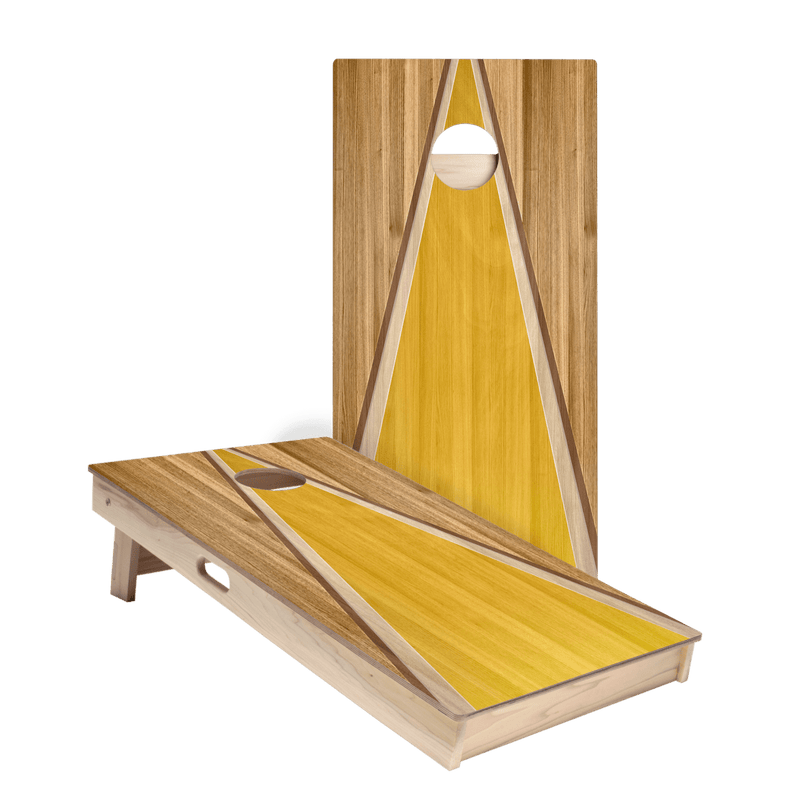 Bamboo Classic Triangle Star Cornhole Boards-zoom-
