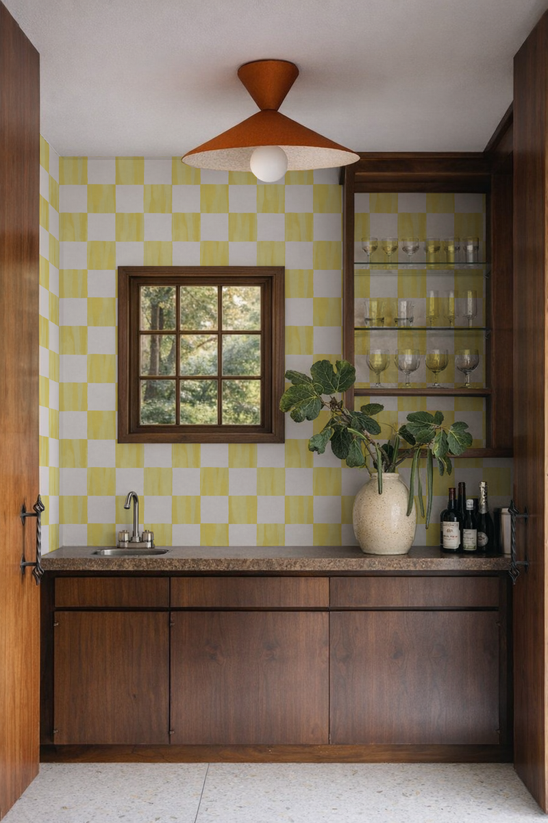 Checkers Wallpaper, lemon-zoom-