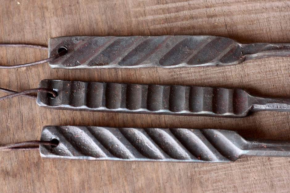 BBQ Grill Tool Set | Steel Grill - Marked Utensils - Aware House - Wicks Forge - 