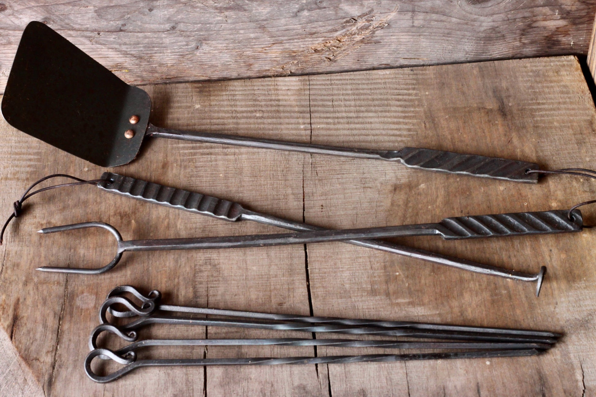 BBQ Grill Tool Set | Steel Grill-Marked Utensils-4