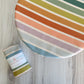 Reusable Bowl Cover in Beach Chair Stripes