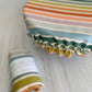 Reusable Bowl Cover in Beach Chair Stripes