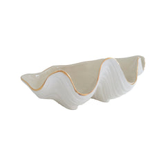 Clam Shell Bowl with 22K Gold Accent - Aware House