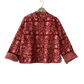 The Charlotte Jacket in Crimson Bloom