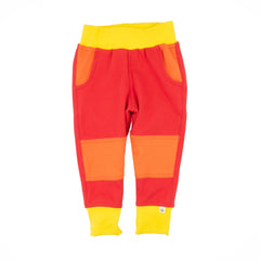 Big Kid Colorblock Joggers | Organic Cotton Colorblock Joggers - Aware House
