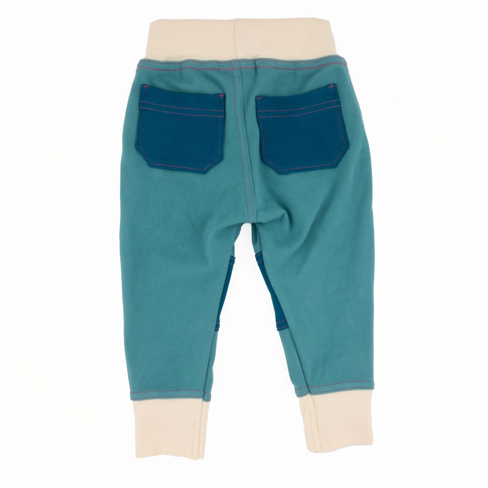 Big Kid Colorblock Joggers | Organic Cotton Colorblock Joggers - Aware House