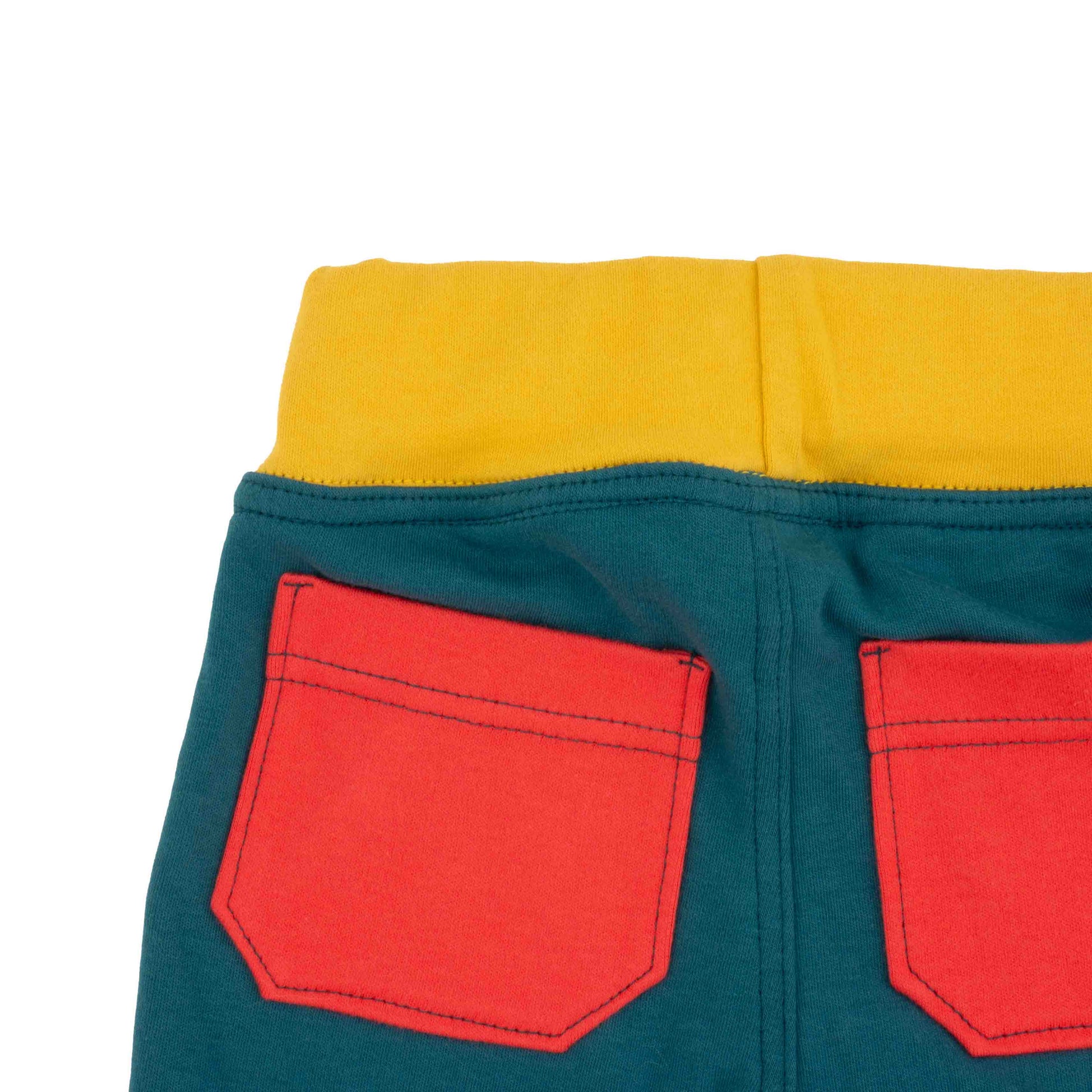 Big Kid Colorblock Joggers | Organic Cotton Colorblock Joggers - Aware House