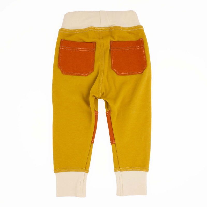 Big Kid Colorblock Joggers | Organic Cotton Colorblock Joggers-zoom-
