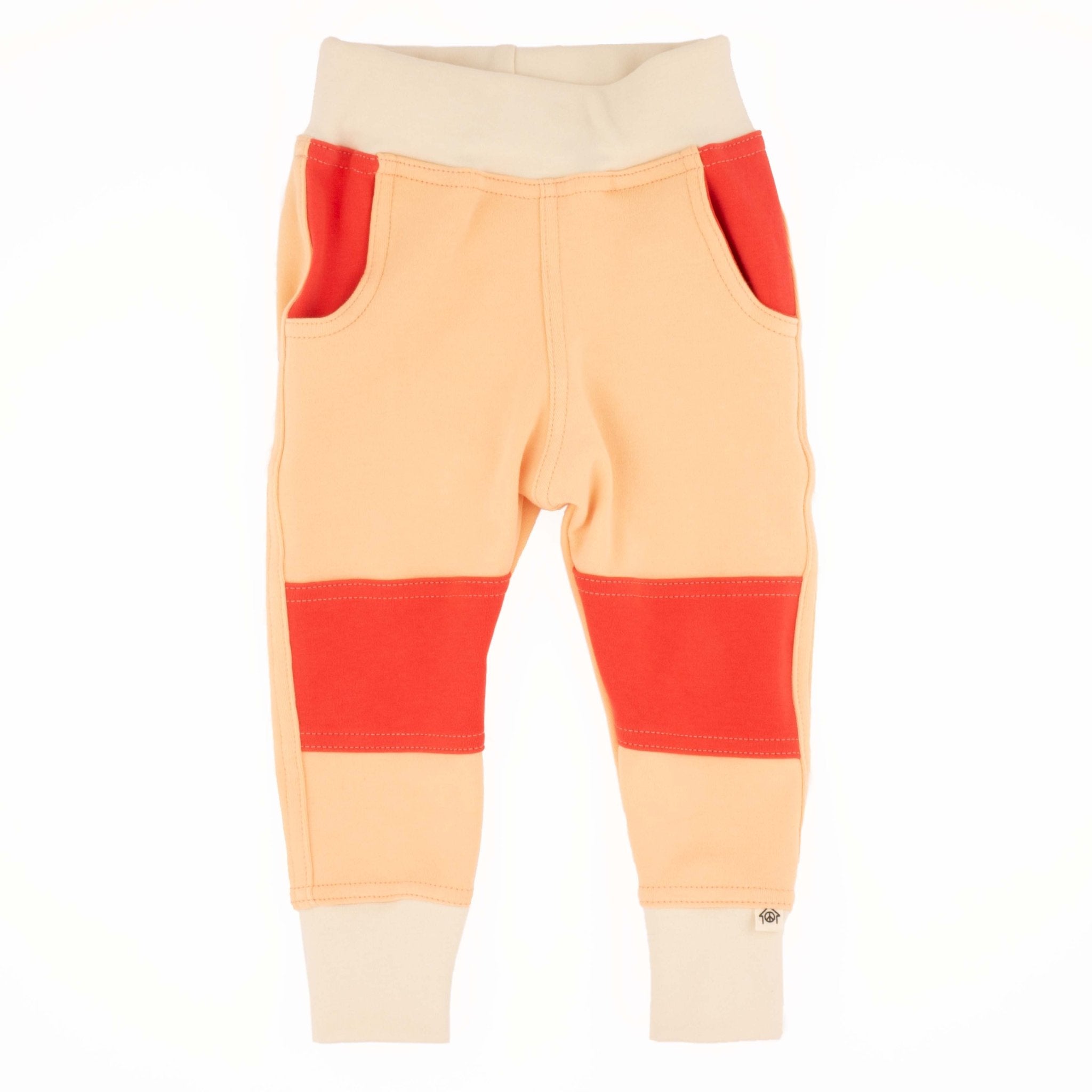 Big Kid Colorblock Joggers | Organic Cotton Colorblock Joggers - Aware House